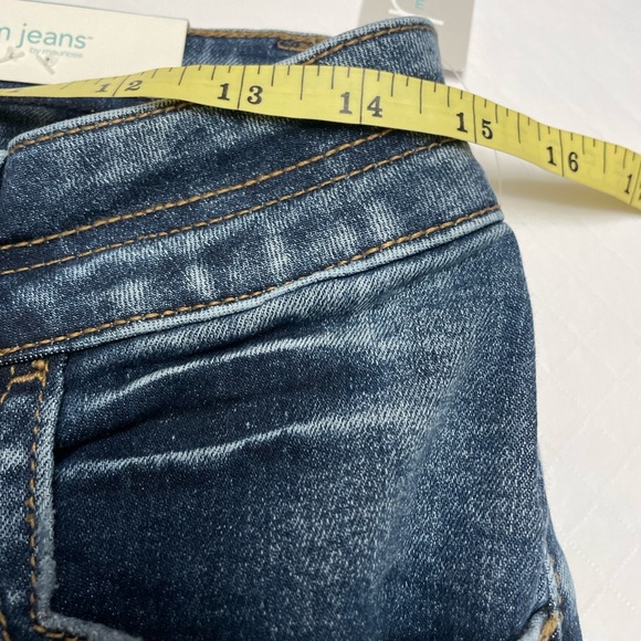 NWT M Jeans by Maurice’s Size 10 Mid Rise Regular Dark Wash Jeans. - Picture 12 of 13